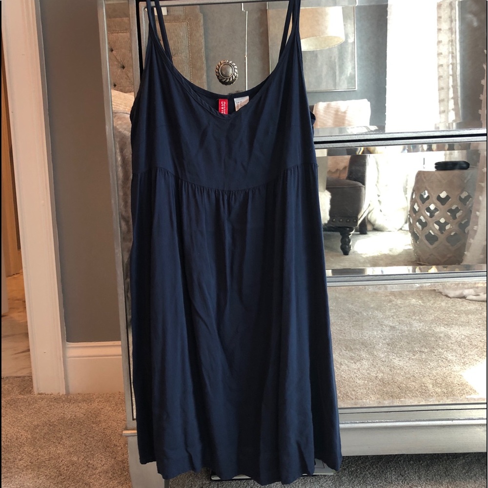 Navy Blue Summer Dress